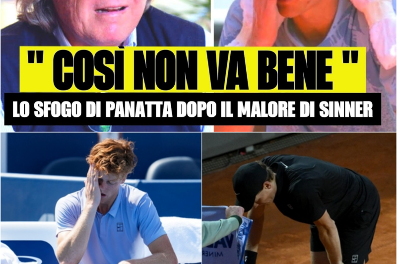 Il Crollo di Sinner al Roland Garros e la Furia di Panatta: “Il Tennis Moderno Sta Massacrando gli Atleti”