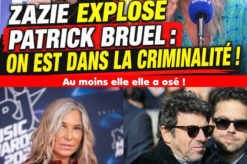 Zazie brise l’omerta : L’onde de choc qui ébranle le mythe Patrick Bruel