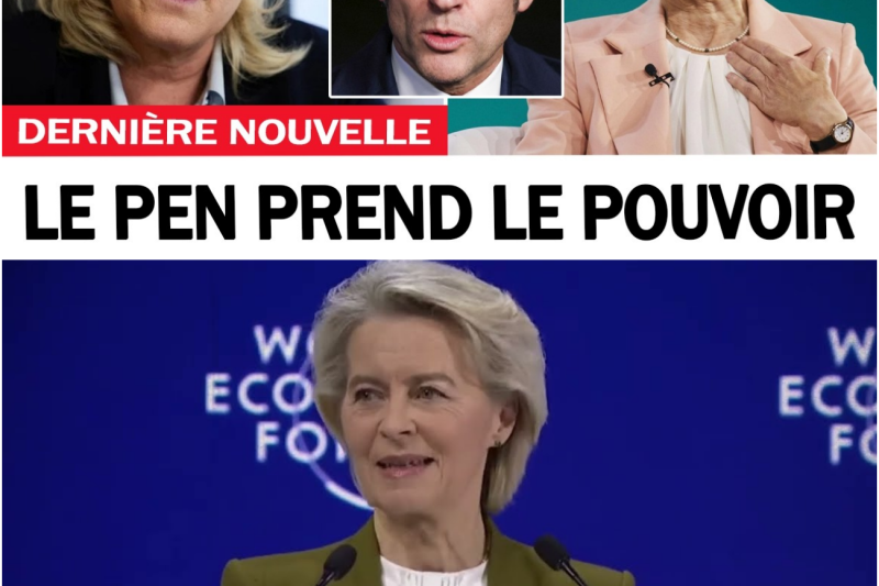 Le grand court-circuit : Comment Marine Le Pen a paralysé Emmanuel Macron en négociant directement avec Bruxelles