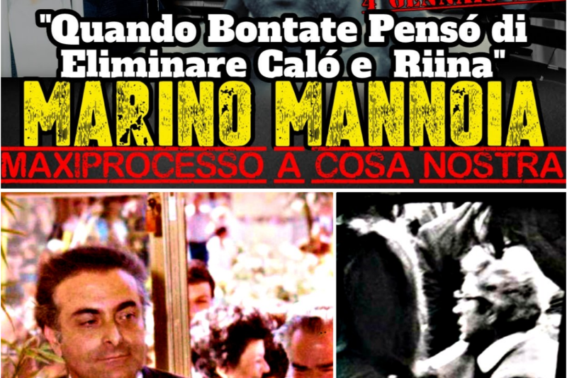 Quando Bontate pensò di eliminare Calò e Riina: Marino Mannoia