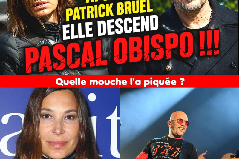 Zazie en roue libre : pourquoi elle démolit l’image de Pascal Obispo
