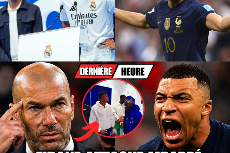 Kylian Mbappé au cœur de la tempête : Entre clashs en Équipe de France et menaces de départ du Real Madrid, la leçon de leadership signée Zidane
