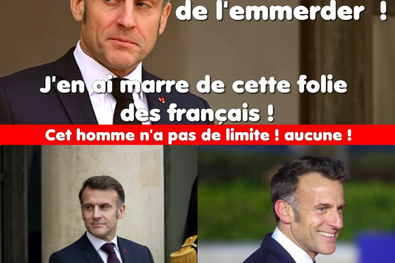 Macron contre le « défétisme » : Le discours de trop qui fracture la France