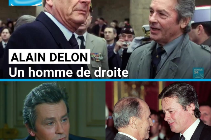 Alain Delon, le dernier grand fauve : l’histoire secrète d’un homme de droite fier de ses convictions indomptables