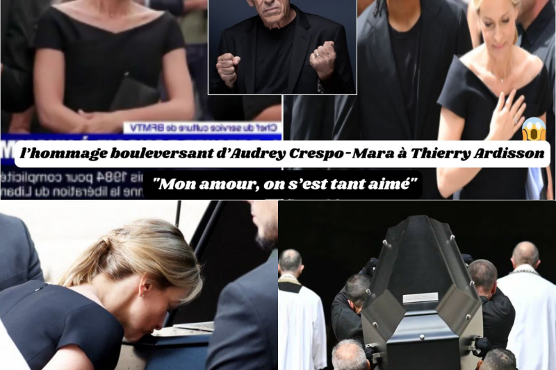 « Mon amour, on s’est tant aimé » : Derrière les larmes d’Audrey Crespo-Mara, l’ultime et provocante mise en scène de Thierry Ardisson
