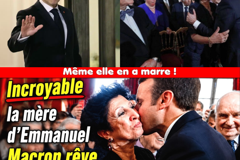 Le cri du cœur d’une mère à bout : pourquoi Françoise Noguès rêve secrètement de la démission d’Emmanuel Macron